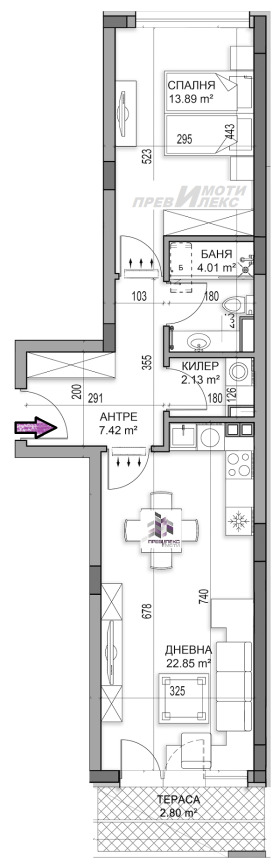 2-СТАЕН, 78 m2