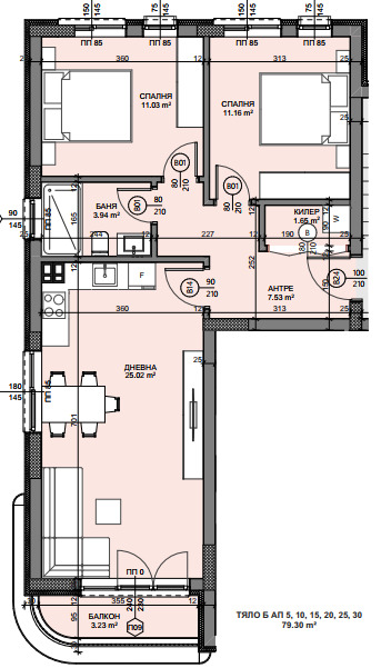 Zu verkaufen  2 Schlafzimmer Warna , Wladislaw Warnentschik 1 , 88 qm | 20240665 - Bild [9]