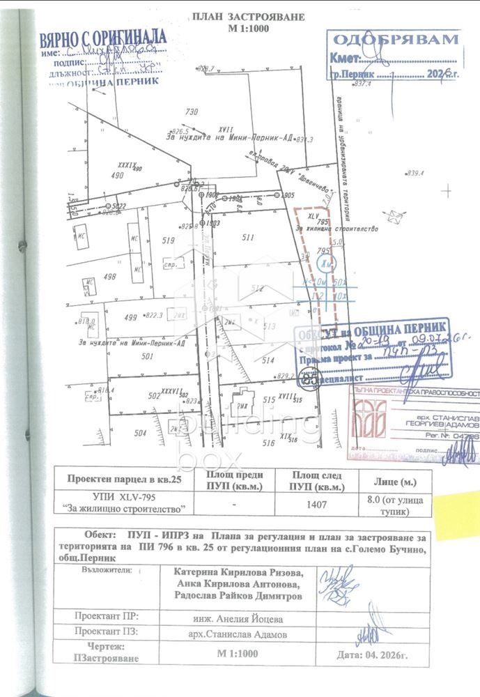 Продава ПАРЦЕЛ, с. Големо Бучино, област Перник, снимка 10 - Парцели - 56272115