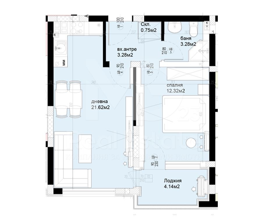 Продава 2-СТАЕН, гр. Пловдив, Христо Смирненски, снимка 10 - Апартаменти - 54066731