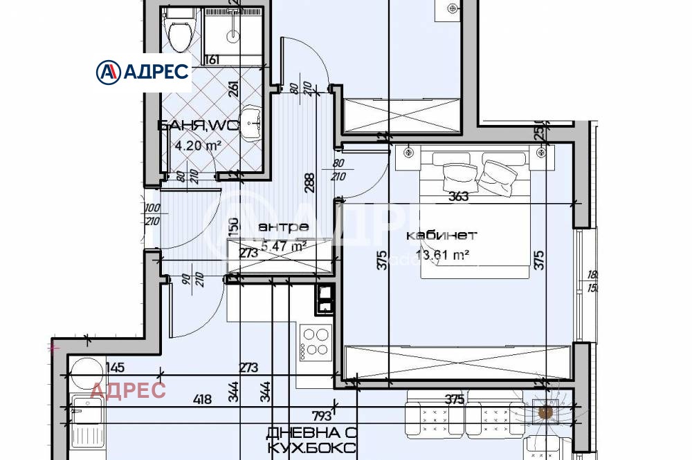 Продава 3-СТАЕН, гр. Варна, Виница, снимка 2 - Апартаменти - 56125618