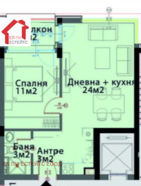 Продава 2-СТАЕН, гр. София, Модерно предградие, снимка 4 - Апартаменти - 55189802