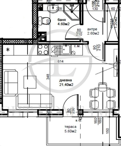 In vendita  Studio Plovdiv , Belomorski , 47 mq | 74639932 - Immagine [5]