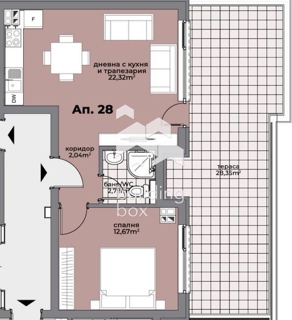 Продава 2-СТАЕН, гр. Варна, Христо Ботев, снимка 2 - Апартаменти - 53005399