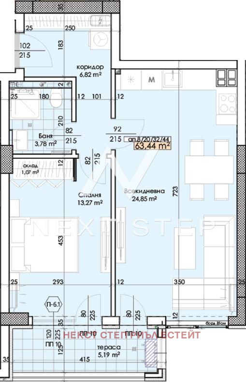 Продава 2-СТАЕН, гр. Пловдив, Тракия, снимка 9 - Апартаменти - 54602892