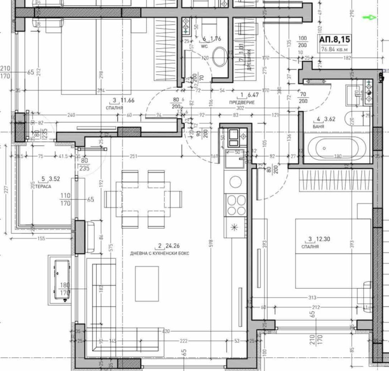 Продава 3-СТАЕН, гр. София, Малинова долина, снимка 2 - Aпартаменти - 48803480