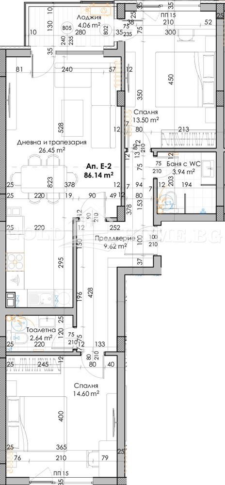 Продава 3-СТАЕН, гр. Пловдив, Южен, снимка 4 - Апартаменти - 54499317
