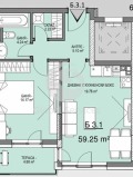 Продава 2-СТАЕН, град София, Витоша • 182790 € / 357506.17 лв. • 76808763 1