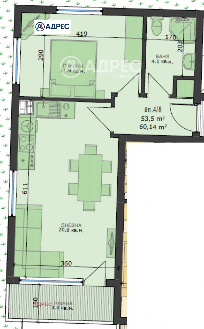 Продава 2-СТАЕН, гр. Варна, Възраждане 4, снимка 4 - Апартаменти - 53536953