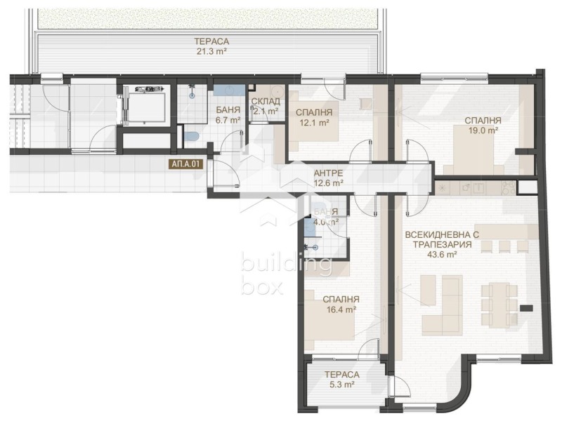 Продава 4-СТАЕН, гр. Пловдив, Център, снимка 2 - Апартаменти - 52974644