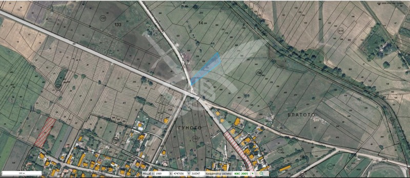 Zu verkaufen  Handlung region Sofia , Kostinbrod , 1700 qm | 32411383