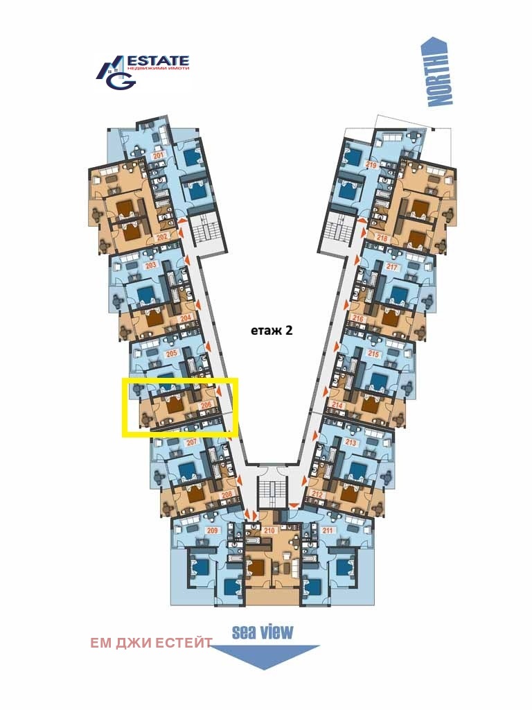 Продава 1-СТАЕН, гр. Несебър, област Бургас, снимка 5 - Апартаменти - 53271544