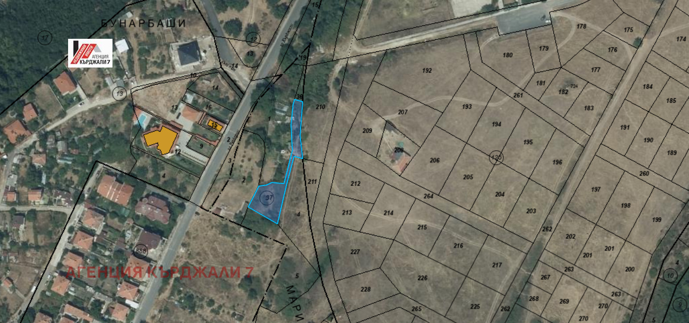 Продава ПАРЦЕЛ, гр. Кърджали, Резбарци, снимка 2 - Парцели - 54217178