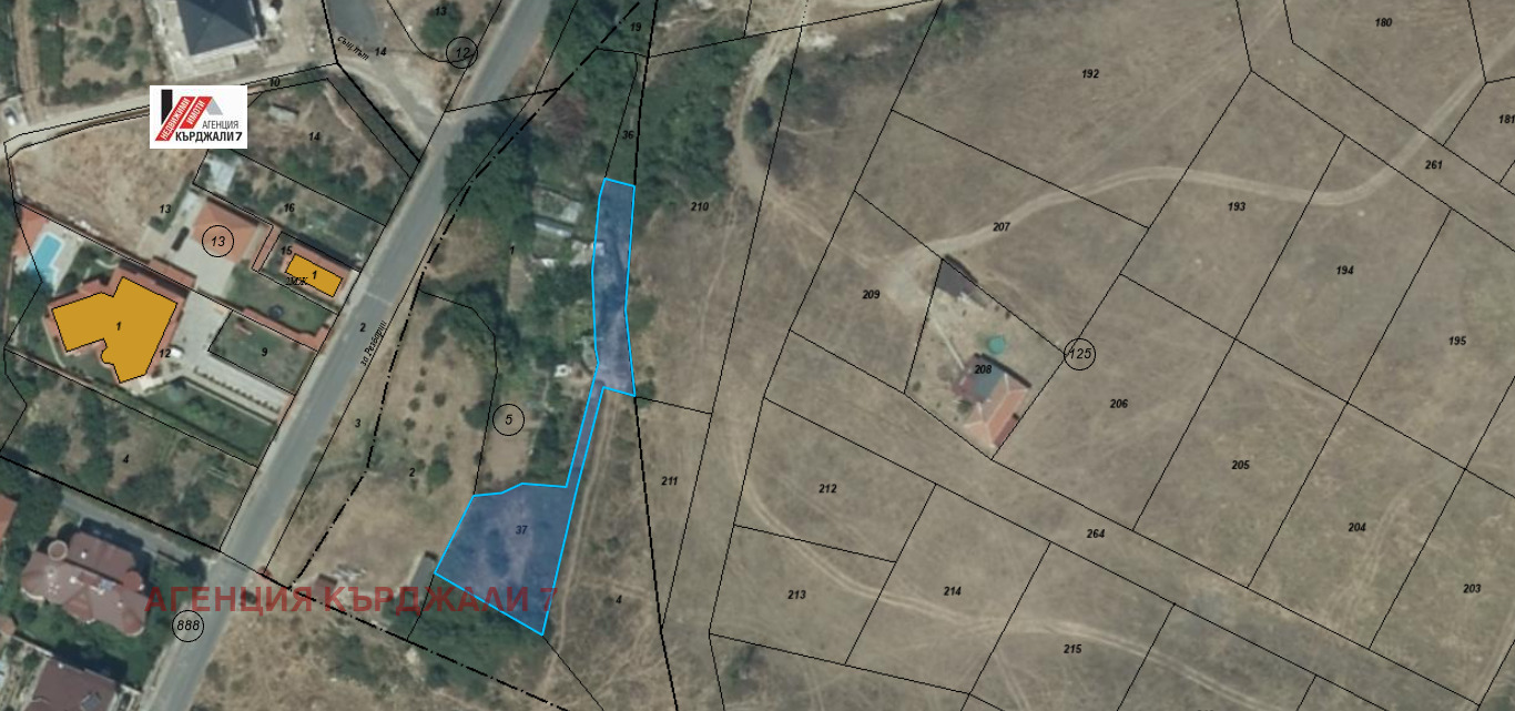 Продава ПАРЦЕЛ, гр. Кърджали, Резбарци