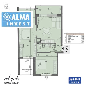 2 chambres Podouyane, Sofia 6