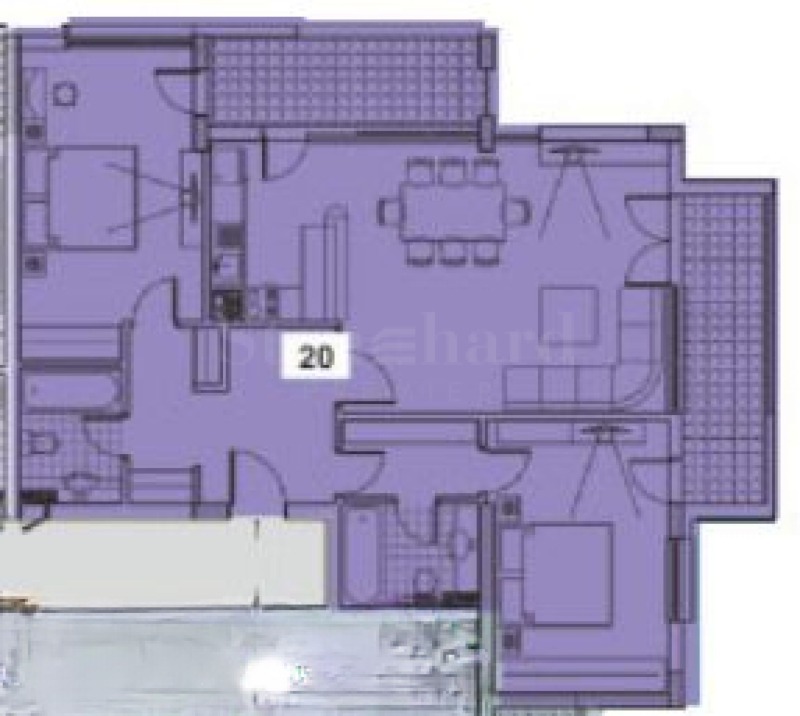 Продава 3-СТАЕН, гр. София, Симеоново, снимка 3 - Апартаменти - 53464159