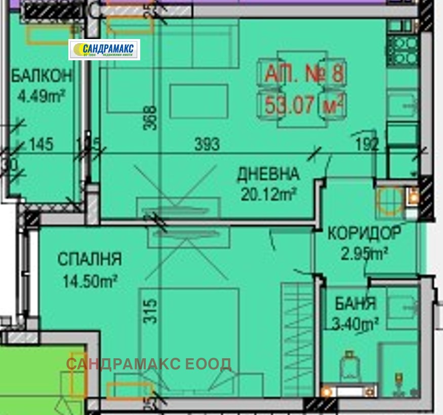 Продава 2-СТАЕН, гр. София, Манастирски ливади, снимка 2 - Апартаменти - 53800758
