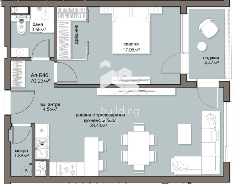 Продава  2-стаен град София , Люлин 5 , 81 кв.м | 97299581 - изображение [3]