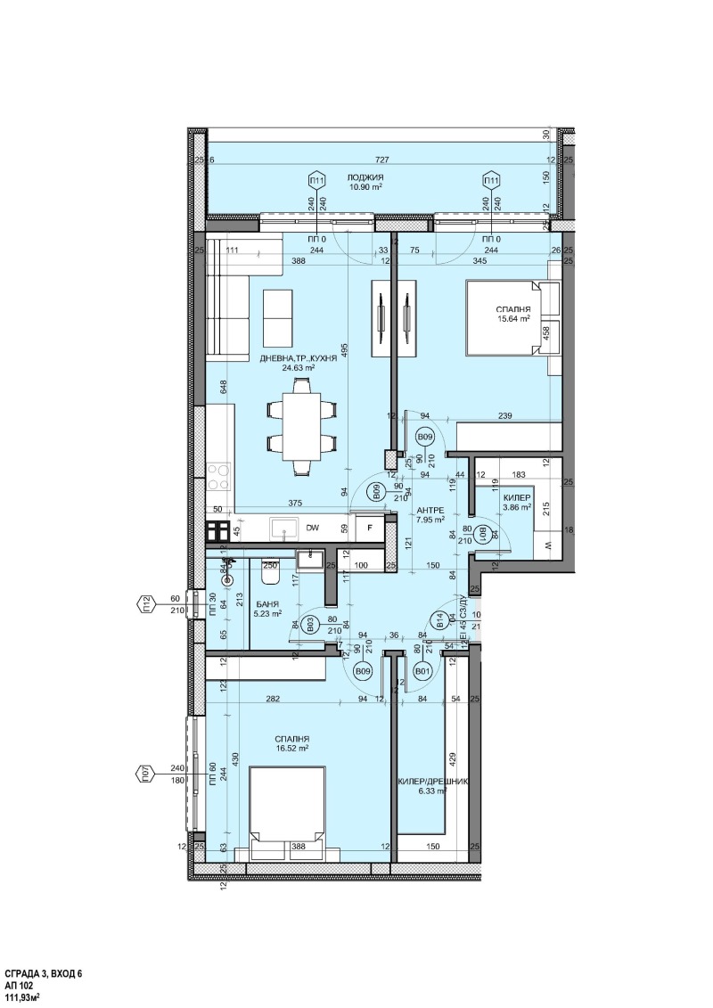 Продава 3-СТАЕН, гр. Варна, м-т Зеленика, снимка 4 - Апартаменти - 49925712
