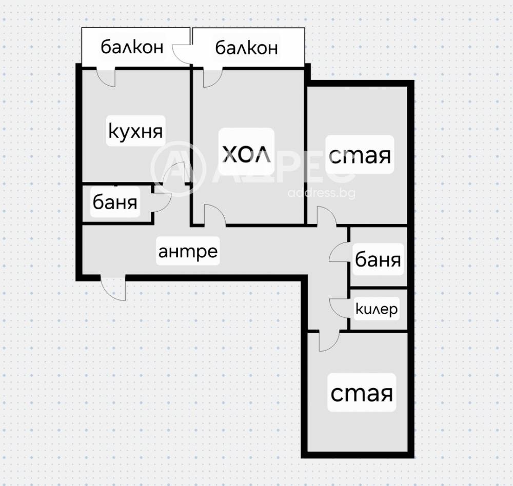Продава 3-СТАЕН, гр. София, Сухата река, снимка 4 - Апартаменти - 55797611
