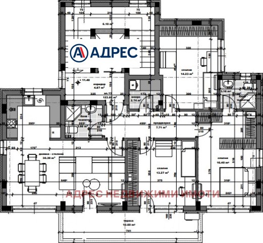 Продава МНОГОСТАЕН, гр. Стара Загора, Железник - център