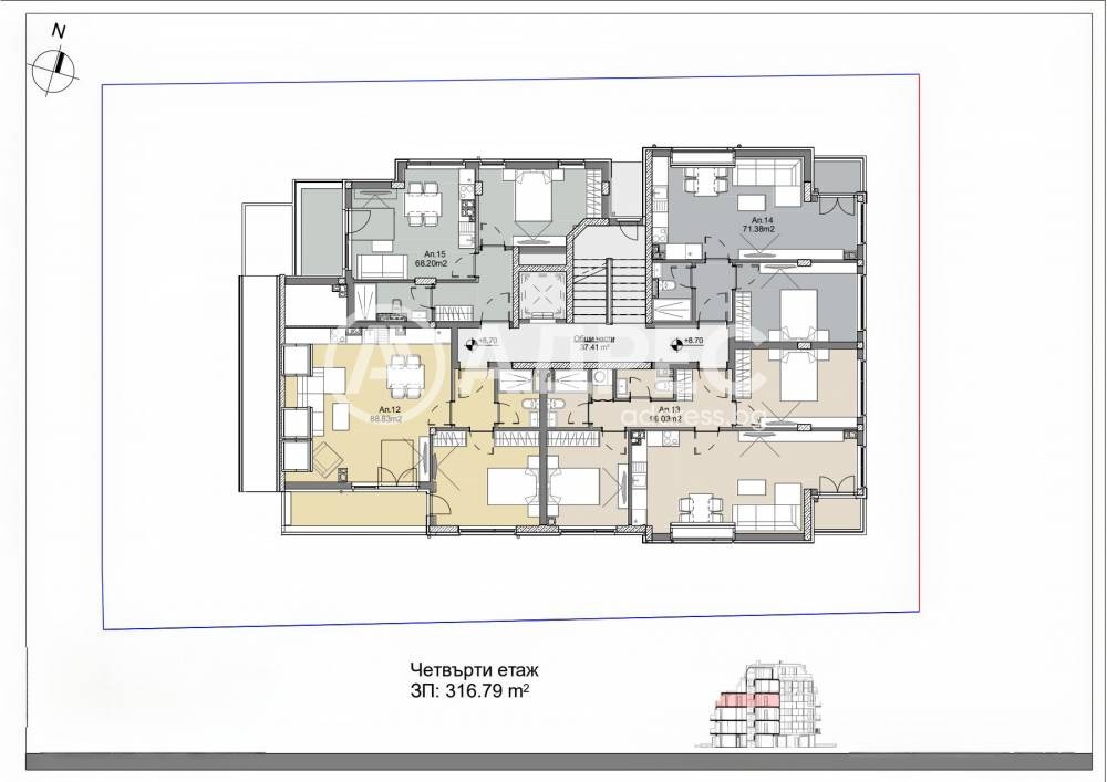 Продава 3-СТАЕН, гр. София, област София-град, снимка 9 - Апартаменти - 53902131
