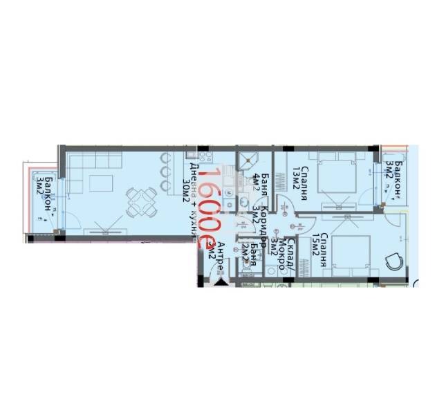 Продава 3-СТАЕН, гр. София, Модерно предградие, снимка 4 - Апартаменти - 49375468