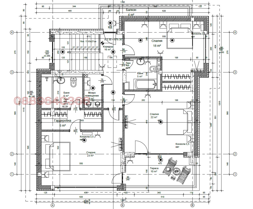 Продава КЪЩА, гр. София, гр. Банкя, снимка 8 - Къщи - 56310864