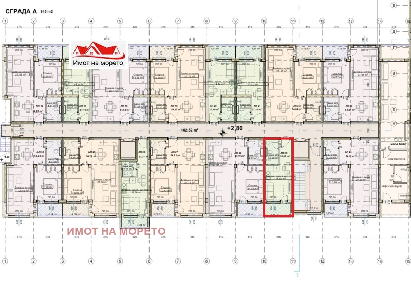 Na prodej  Studio oblast Burgas , Kiten , 35 m2 | 41316252 - obraz [5]