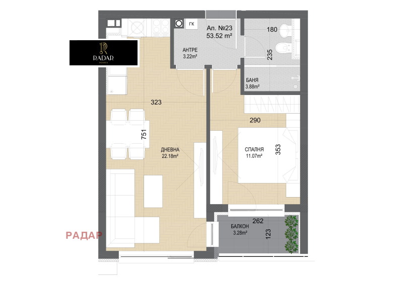 Продава 2-СТАЕН, гр. София, Манастирски ливади, снимка 9 - Апартаменти - 53173435