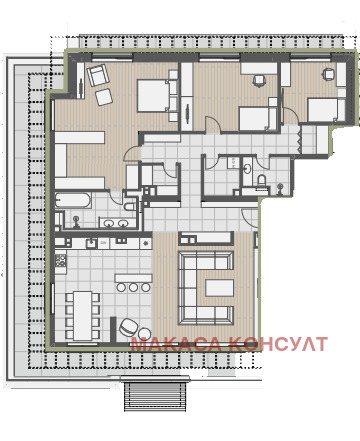 Na sprzedaż  3 sypialnie Sofia , Witosza , 193 mkw | 17086035 - obraz [5]