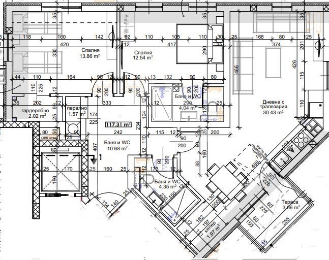 In vendita  3 camere da letto Plovdiv , Trakiia , 135 mq | 68385884 - Immagine [2]