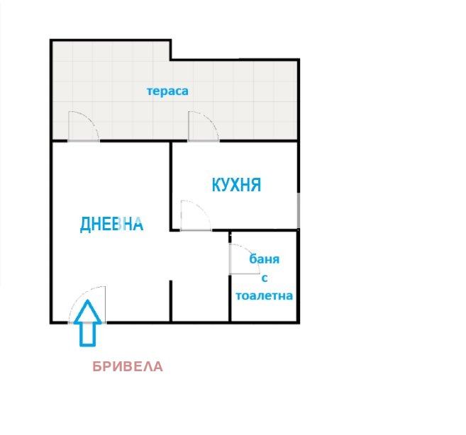 Продава 2-СТАЕН, гр. София, Люлин 8, снимка 2 - Апартаменти - 53735451