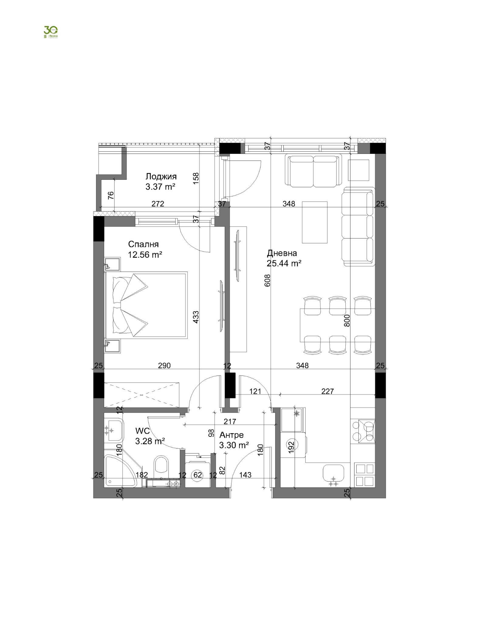 Продава 2-СТАЕН, гр. Варна, Аспарухово