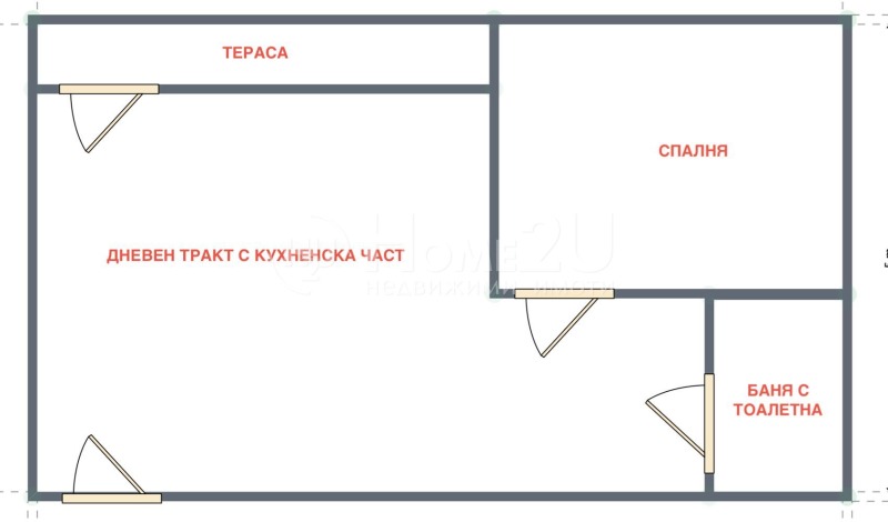 Продава 2-СТАЕН, гр. Варна, м-т Ален мак, снимка 3 - Aпартаменти - 46509314