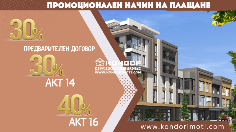For Sale  1 bedroom Plovdiv , Mladezhki Halm , 78 sq.m | 49524531