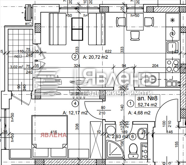 Продава 2-СТАЕН, гр. София, Малинова долина, снимка 2 - Апартаменти - 56185416