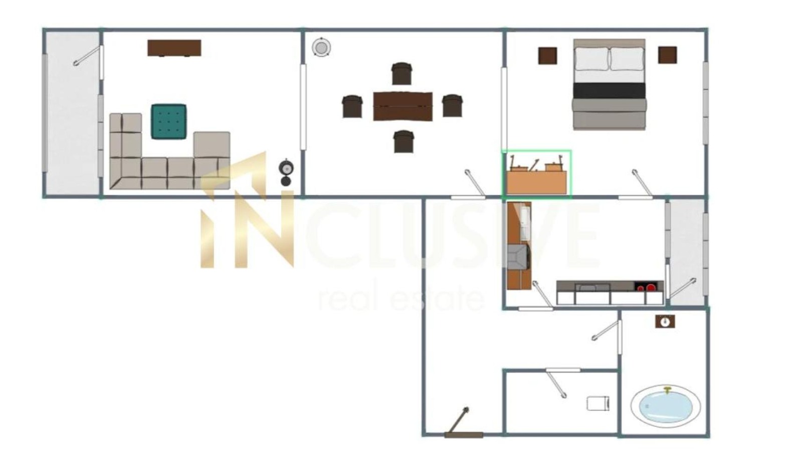 Продава 2-СТАЕН, гр. София, Хиподрума, снимка 6 - Апартаменти - 54147472