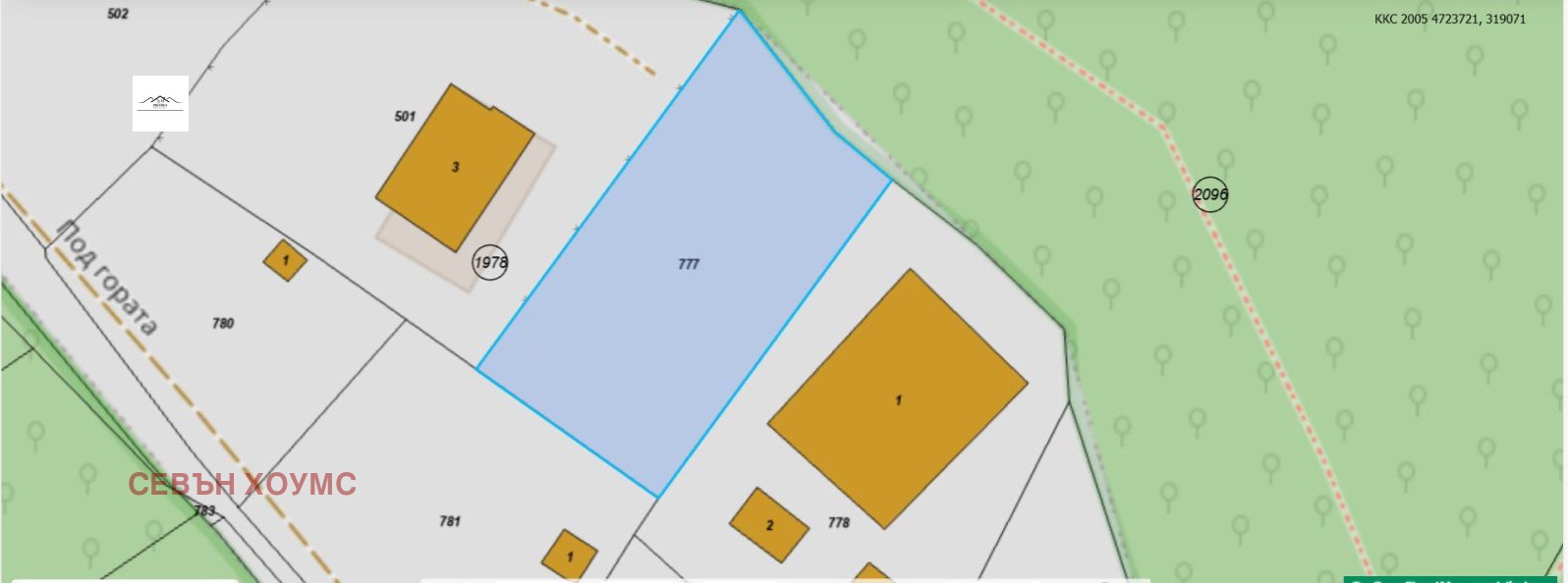 Продава ПАРЦЕЛ, с. Бърдоква, област Разград