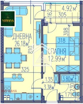 2-стаен град Пловдив, Тракия 1