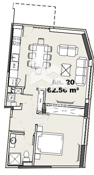 In vendita  1 camera da letto Sofia , m-t Gardova glava , 73 mq | 37100909 - Immagine [12]