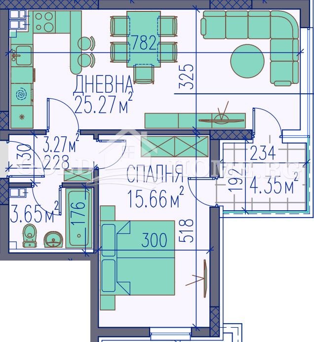 Продава 2-СТАЕН, гр. Пловдив, Каменица 2, снимка 2 - Апартаменти - 56464409