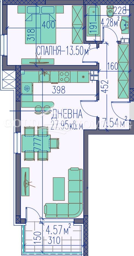 Продава 2-СТАЕН, гр. Пловдив, Каменица 2, снимка 4 - Апартаменти - 56464409