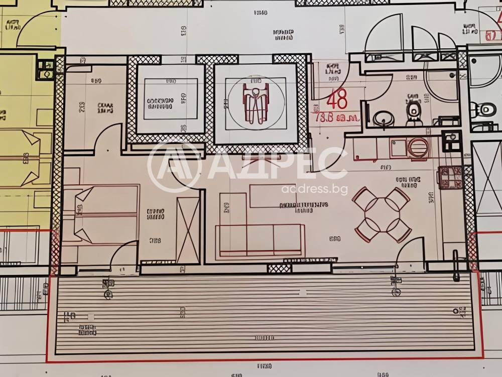 Продава 2-СТАЕН, гр. София, Толстой, снимка 3 - Апартаменти - 54831912