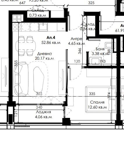 Продава 2-СТАЕН, гр. София, Овча купел 2, снимка 5 - Aпартаменти - 46556477