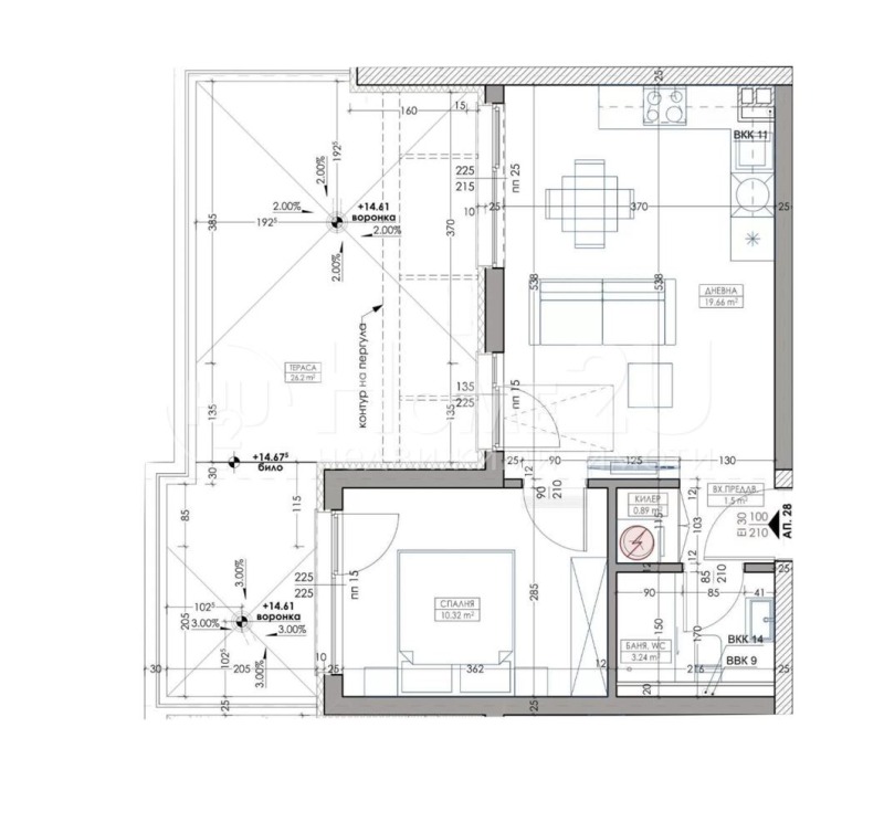 Продава 2-СТАЕН, гр. Варна, Владислав Варненчик 1, снимка 4 - Апартаменти - 53178119