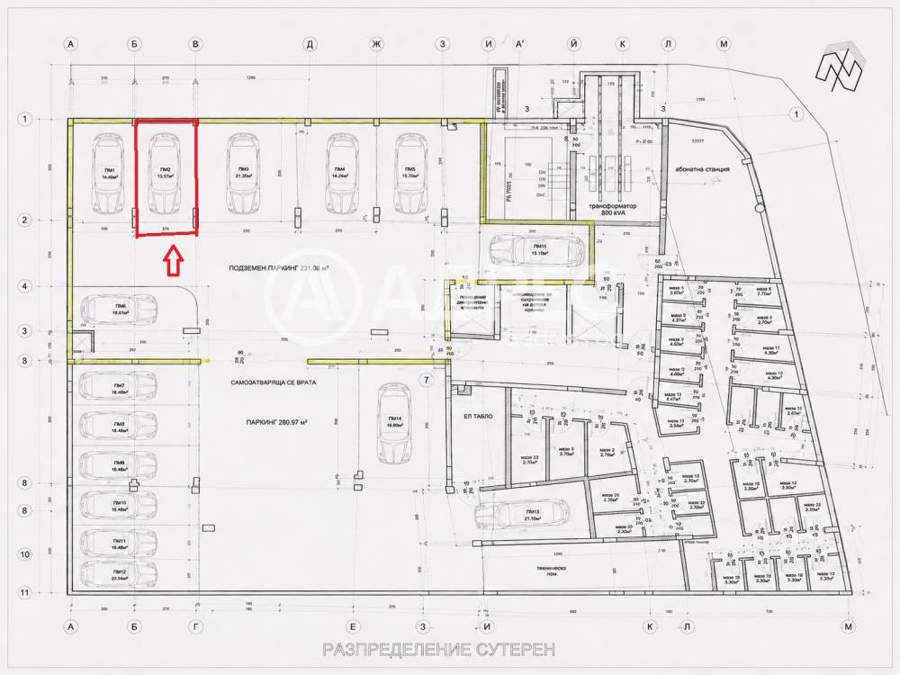 Продава ГАРАЖ, ПАРКОМЯСТО, гр. София, Подуяне, снимка 4 - Гаражи и паркоместа - 54940274