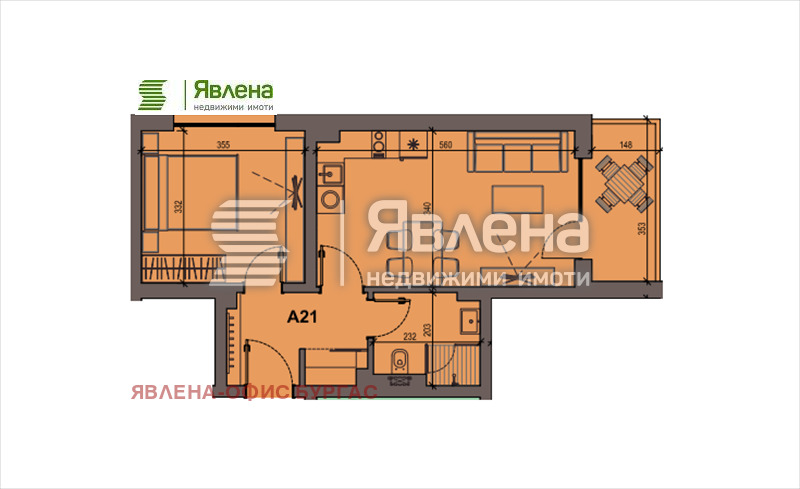 Продава 2-СТАЕН, гр. Бургас, Сарафово, снимка 7 - Aпартаменти - 47624626