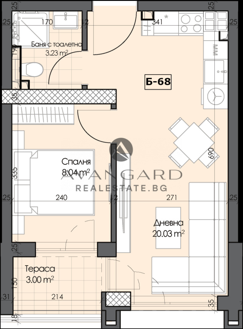 Продава 2-СТАЕН, гр. Пловдив, Кършияка, снимка 2 - Апартаменти - 49267885