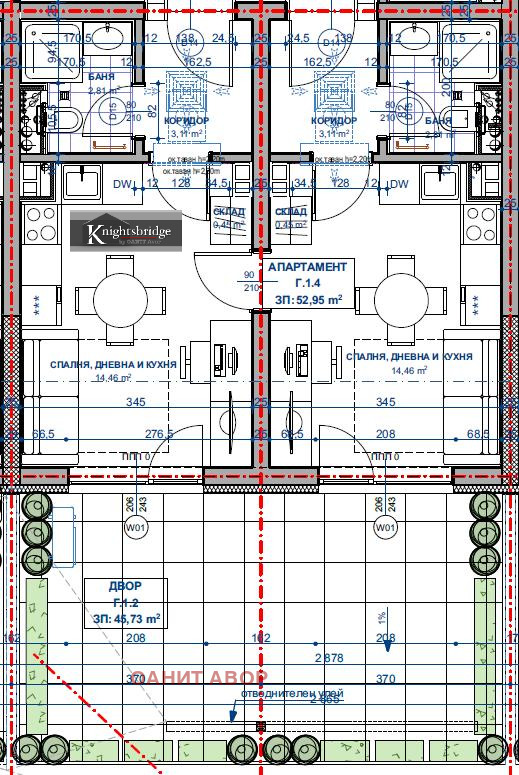 Продава 2-СТАЕН, град София, Център • 257400 € / 503430.64 лв. • 55511979 1